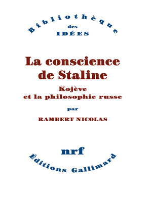 cover image of La Conscience de Staline